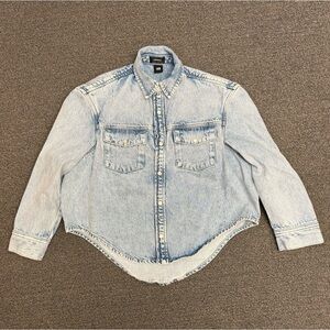 WARDROBE.NYC Denim Jacket in Blue